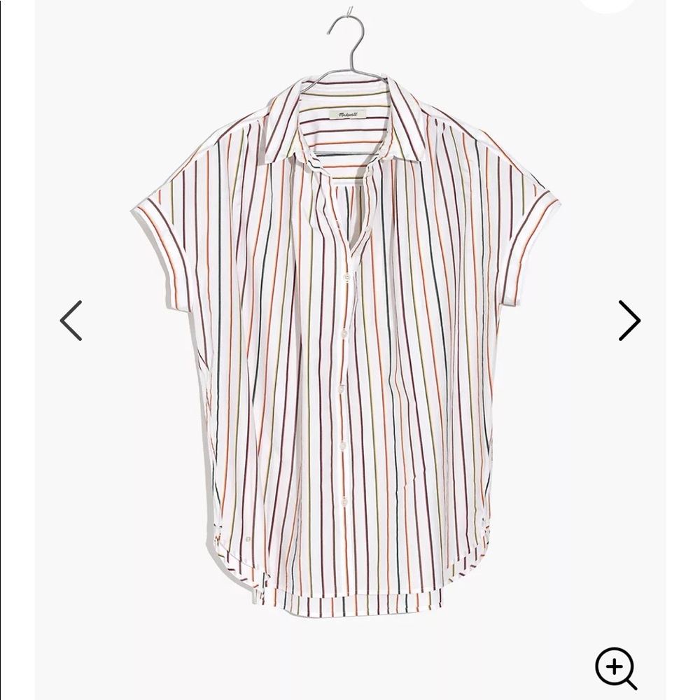 Madewell Central Shirt in Sadie Stripe